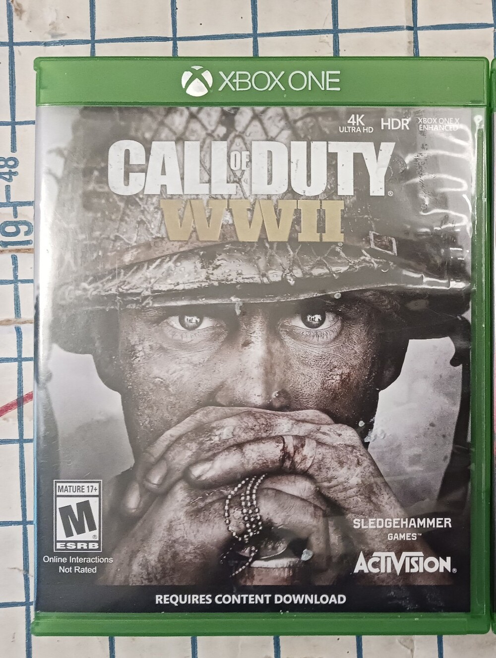 XBOX ONE CALL OF DUTY WWII